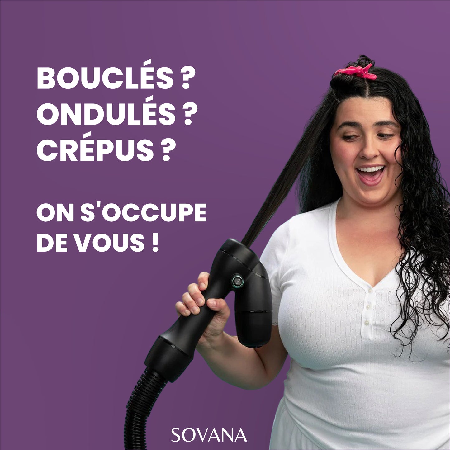 Sovana Bloom - Sèche cheveux à air inversé