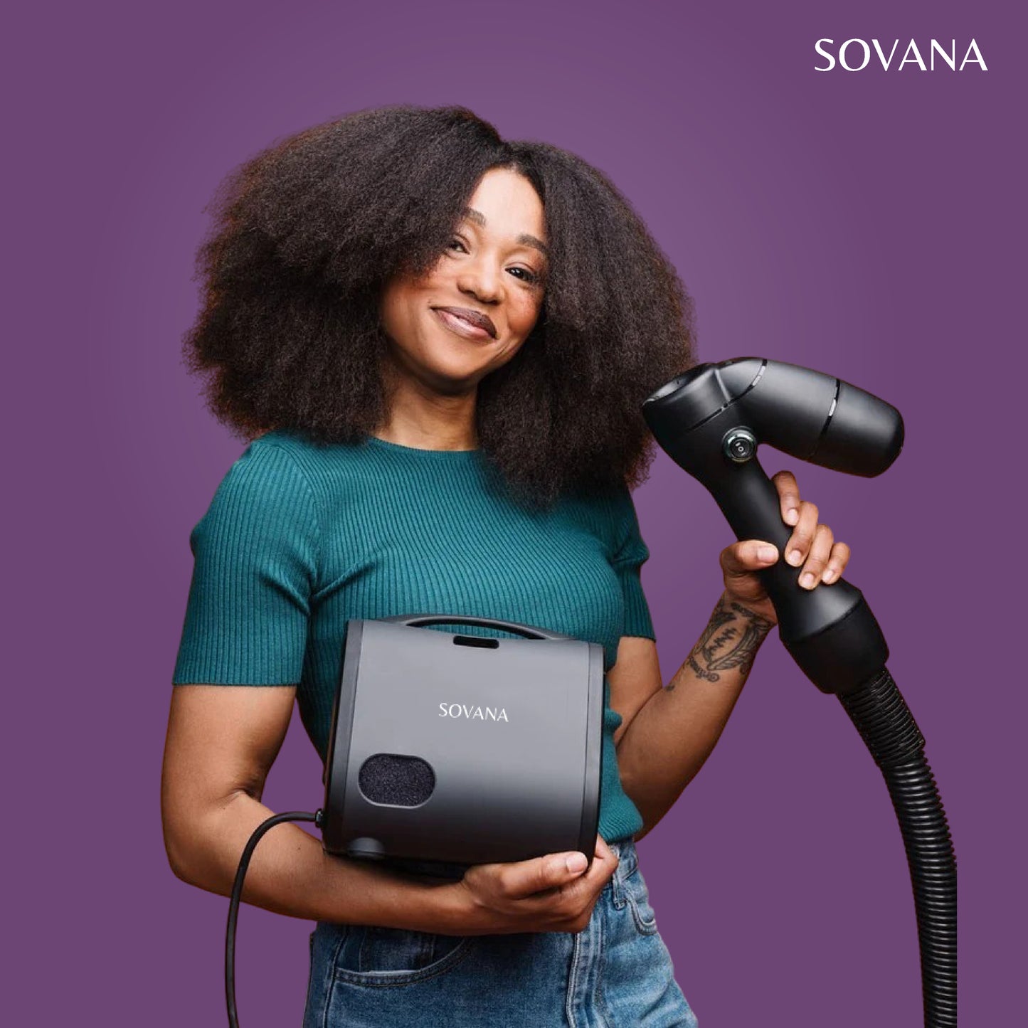 Sovana Bloom - Sèche cheveux à air inversé